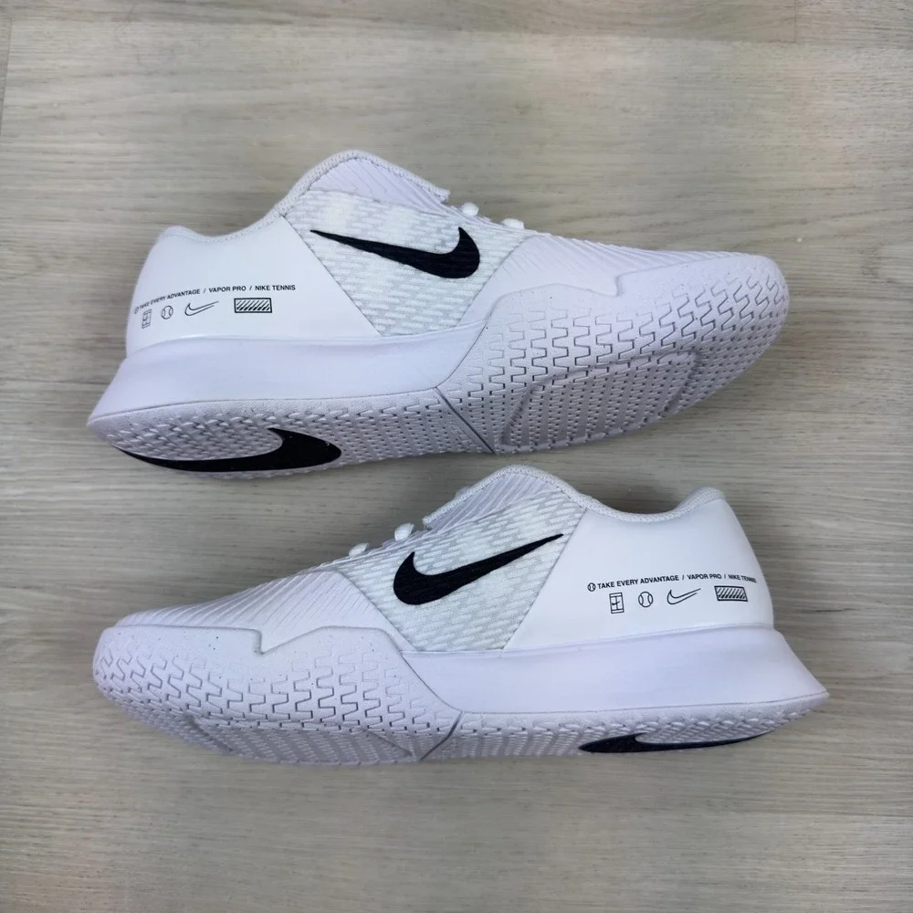 Nike Air Zoom Vapor Pro 2 HC White Tennis Shoes Womens 7.5 White DR6192 101